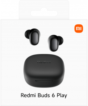 Xiaomi Redmi Buds 6 Play TWS bluetooth slušalke črne - slika 4