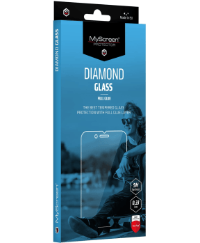 My Screen protector ZAŠČITNO KALJENO STEKLO Xiaomi 13 / Xiaomi 14 - DIAMOND GLASS Full Glue EDGE 3D - črn - slika 2
