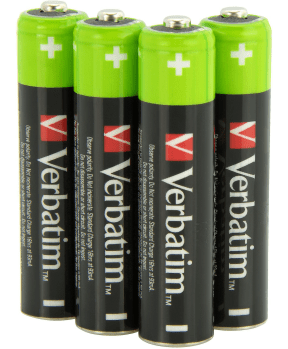 Verbatim polnilne baterije HR03 49514 NiMH AAA 1,2V (4 kos) 950 mAh - slika 3