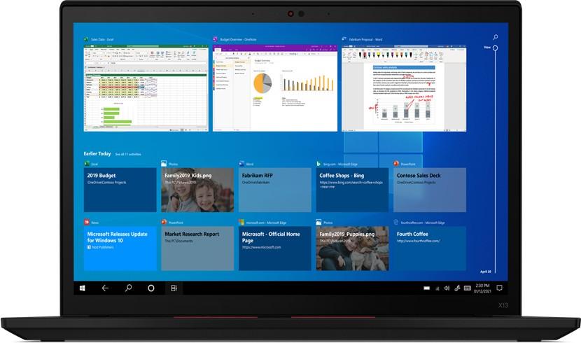 Prenosnik Lenovo ThinkPad X13 G2 / i5 / RAM 16 GB / SSD Disk / 13,3″ WUXGA - Obnovljeno