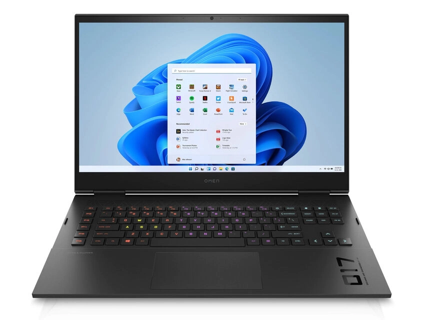 Prenosnik HP OMEN 17-ck2010nt | RTX 4080 (12 GB) / i7 / RAM 32 GB / SSD Disk / 17,3″ WQHD - HP Renew, Outlet - Odprta embalaža