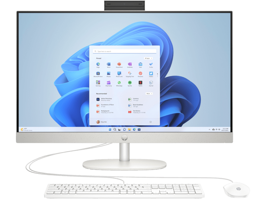 Računalnik HP All-in-One 27-cr1770ng | Ultra 7 155U / Ultra 7 / RAM 16 GB / SSD Disk - HP Renew, Outlet - Odprta embalaža
