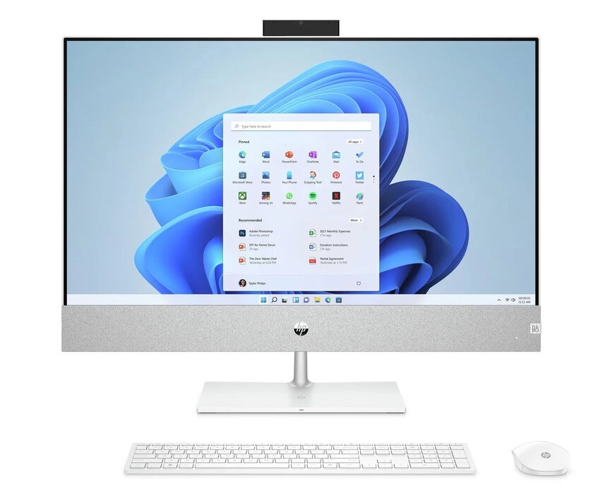 Računalnik HP Pavilion 27-ca2006nf AiO | i7-13700T | RTX 3050 (4GB) / i7 / RAM 16 GB / SSD Disk - HP Renew, Outlet - Odprta embalaža