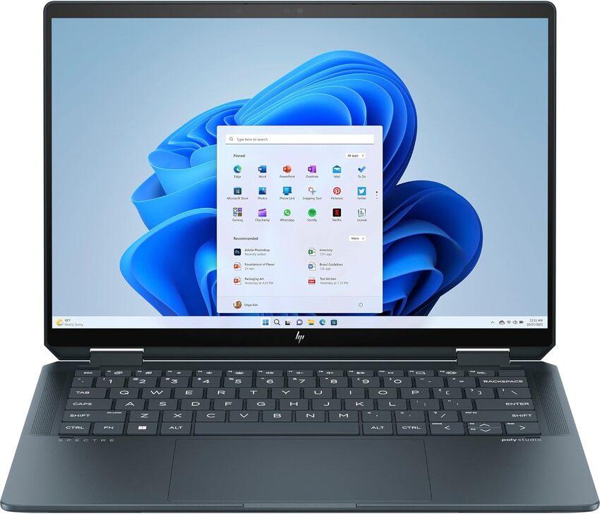 Prenosnik HP Spectre x360 14-eu0002nx | Ultra 7 155H | 2in1 / Ultra 7 / RAM 32 GB / SSD Disk / 14,0″ 2.8K - HP Renew, Outlet - Odprta embalaža - slika 2