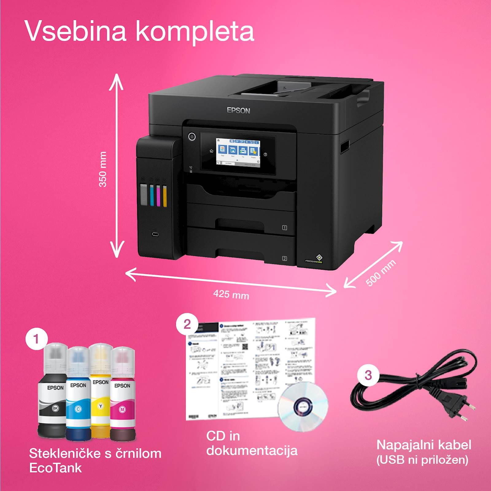 Večfunkcijska brizgalna naprava EPSON EcoTank ITS L6550 - slika 4