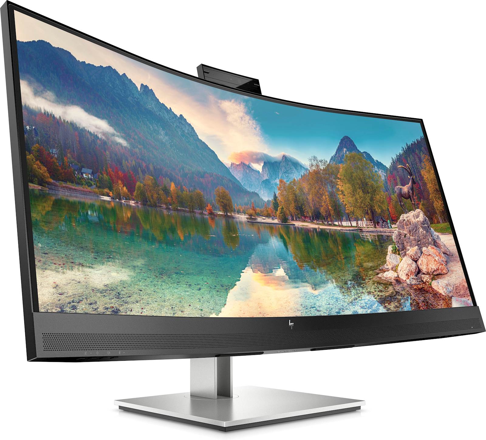 Monitor HP E34m G4 ukrivljen 86,36 cm (34'') WQHD, VA 21:9, vgrajeni zvočniki, kamera - slika 4
