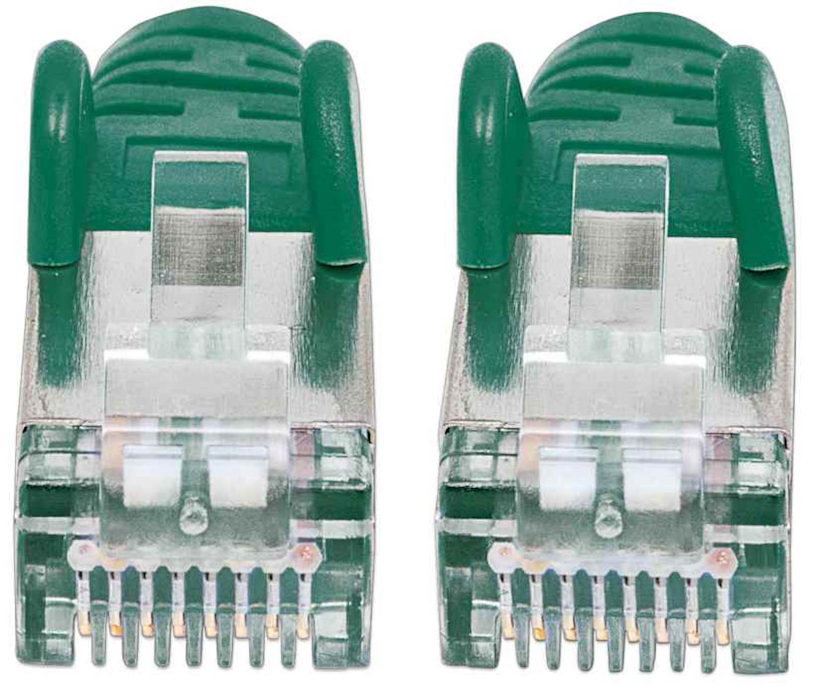 Mrežni kabel Intellinet 2 m Cat6A, CU, zelen - slika 3