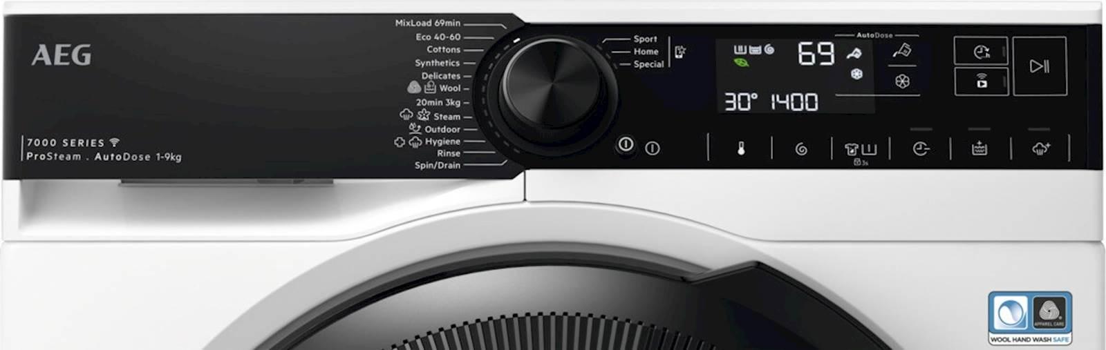 Pralni stroj AEG LFR73944QE, AutoDose, 9 kg, WiFi - slika 3