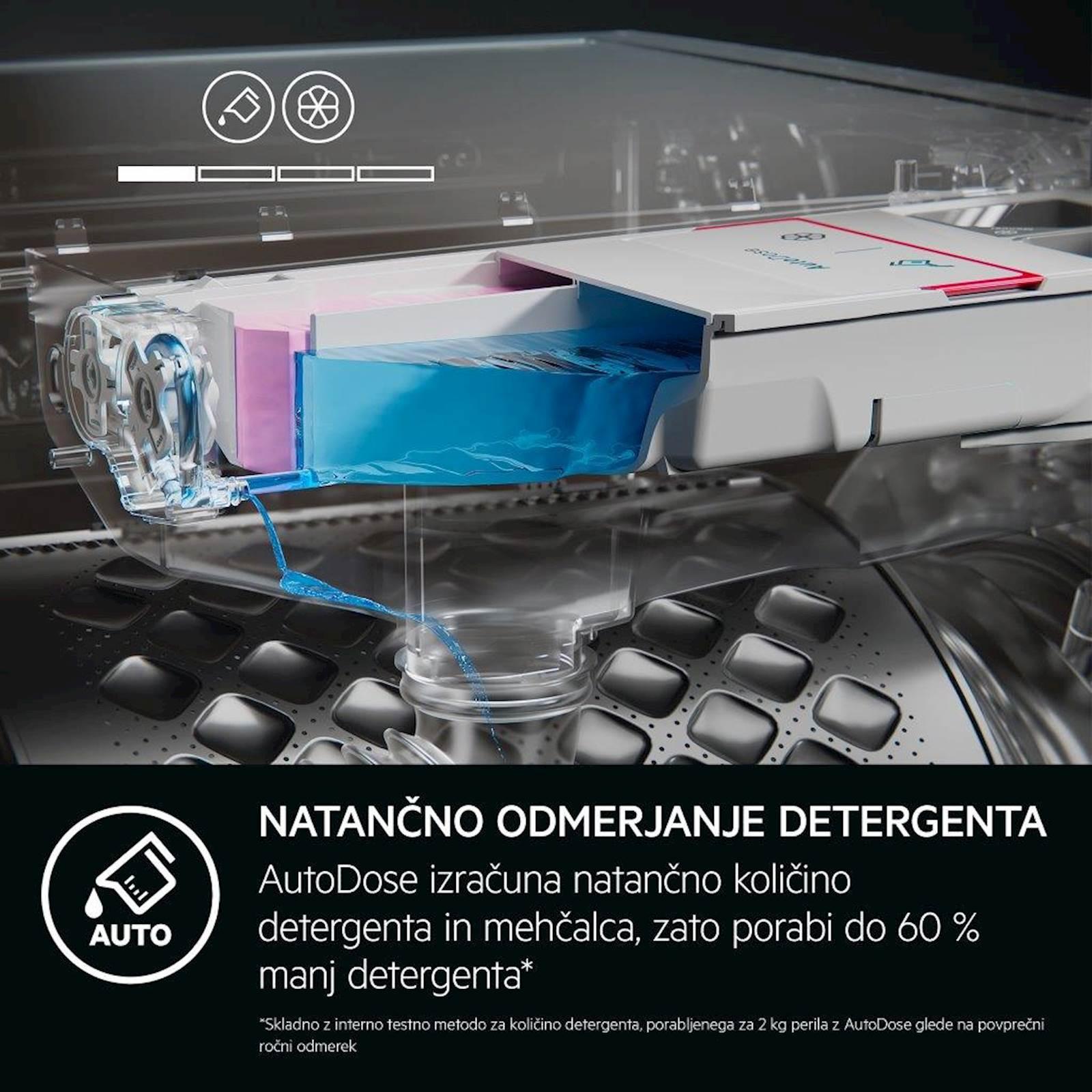 Pralni stroj AEG LFR73944QE, AutoDose, 9 kg, WiFi - slika 4