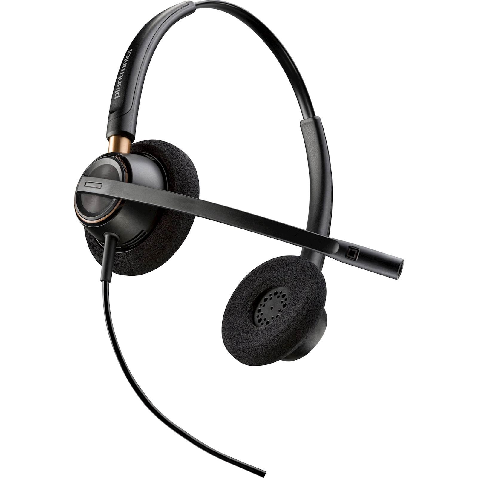 Binavralne slušalke Poly EncorePro HW520 s priklopom Quick Disconnect - slika 3