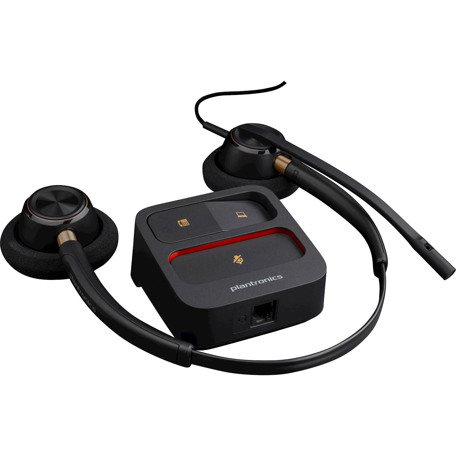 Binavralne slušalke Poly EncorePro HW520 s priklopom Quick Disconnect - slika 4
