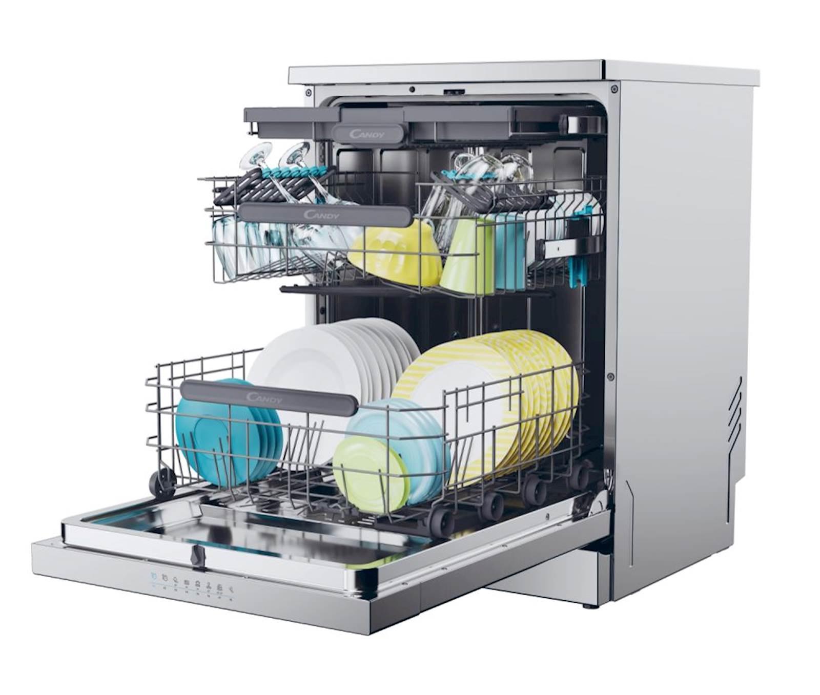 Pomivalni stroj CANDY Rapido CF 5C7F1X, C, inox - slika 4