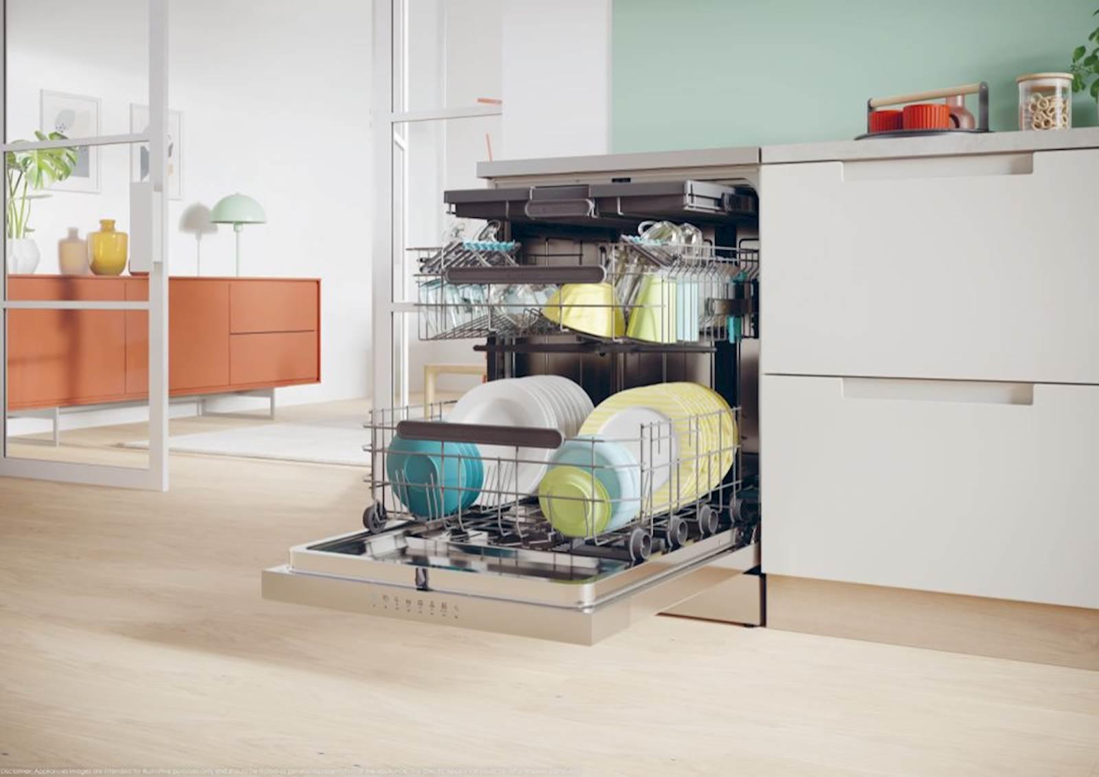 Pomivalni stroj CANDY Rapido CF 5C7F1X, C, inox - slika 6