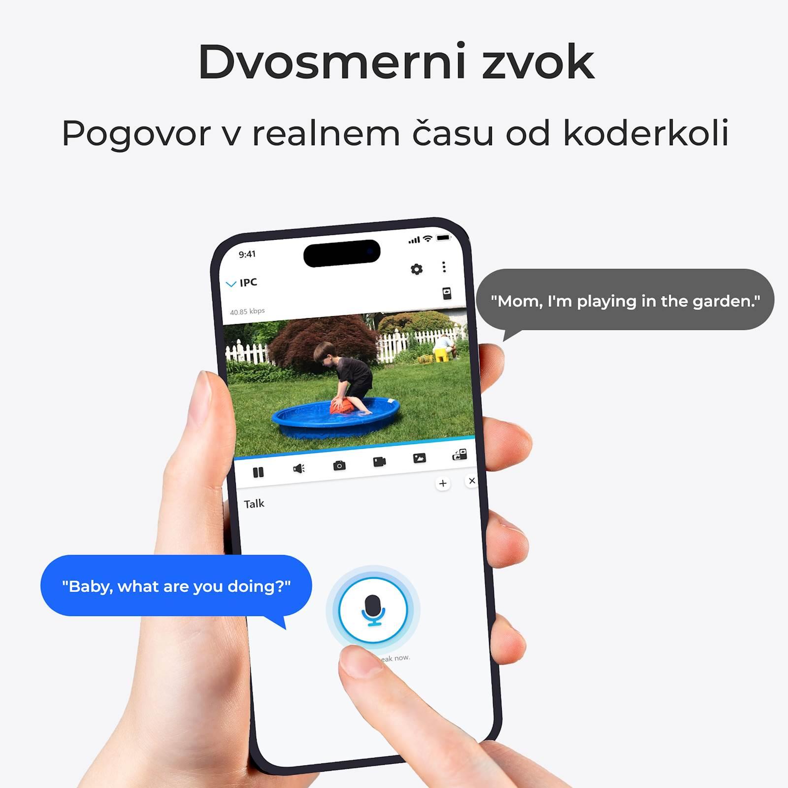 Reolink IP Kamera Argus serija B330 5MP, Zunanja, Baterijska, Barvni nočni vid +Solarni Panel - slika 9