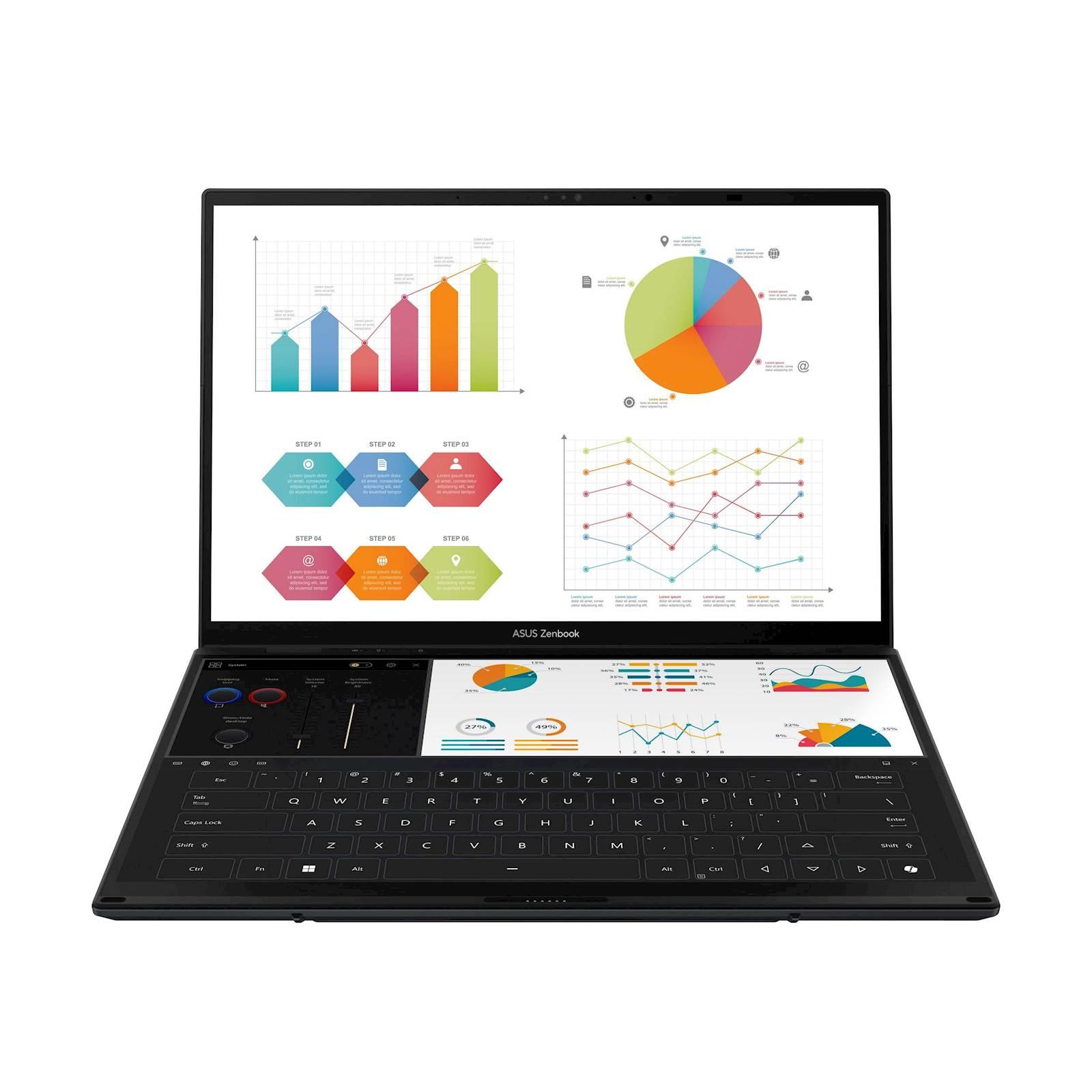 ASUS Zenbook Duo UX8406CA-QL077X ARL Ultra 9 285H/32GB/SSD 1TB/14" OLED/Intel Arc/W11Pro - slika 8