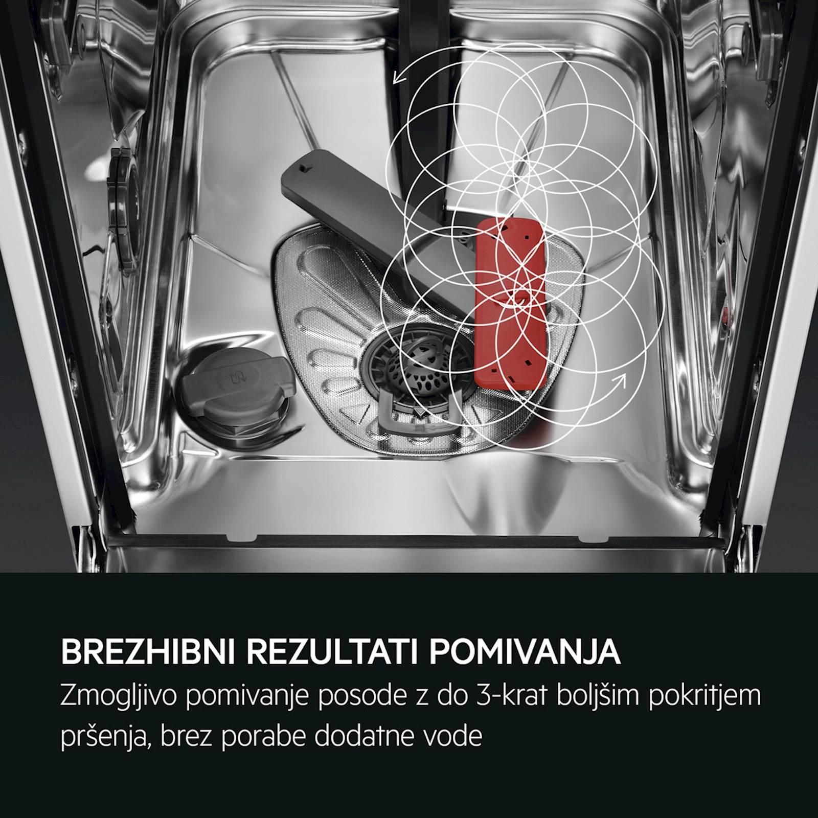 Vgradni pomivalni stroj AEG FSB53907Z, inverter - slika 3