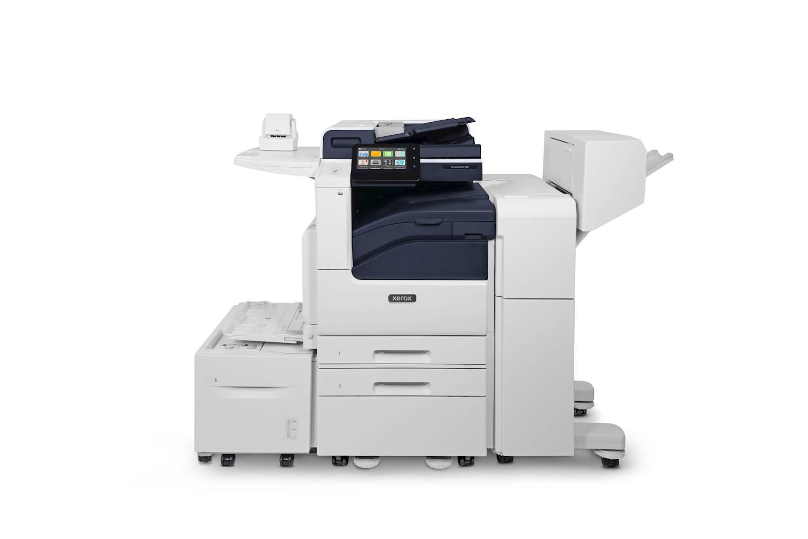 Večfunkcijska laserska naprava XEROX VersaLink B7130S z dodatim predalom in stojalom + HDD 320 - slika 2