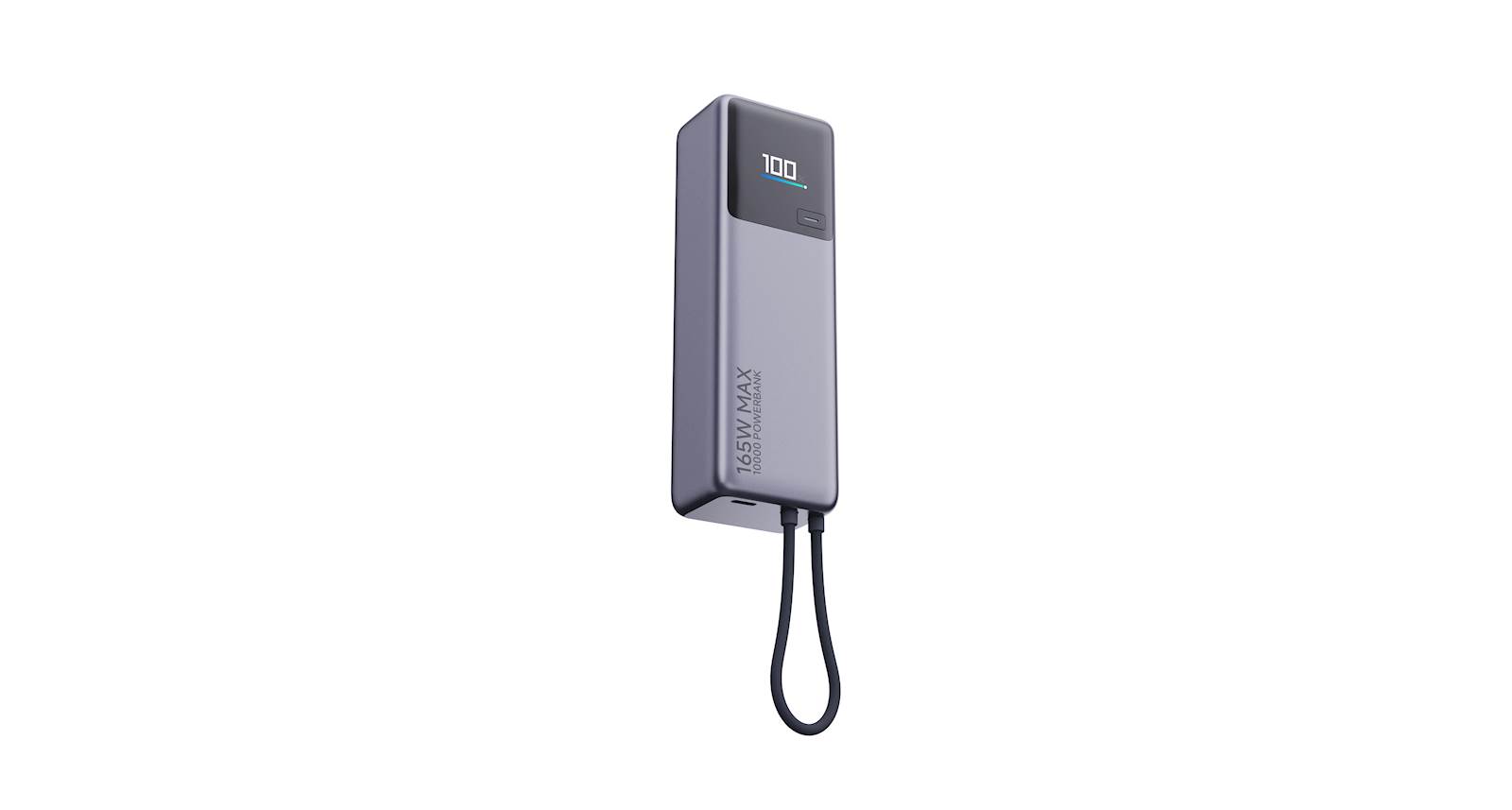 Xiaomi 165W Power Bank 10000 (vgrajen kabel) - slika 3