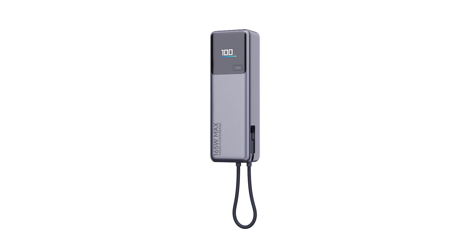 Xiaomi 165W Power Bank 10000 (vgrajen kabel) - slika 4