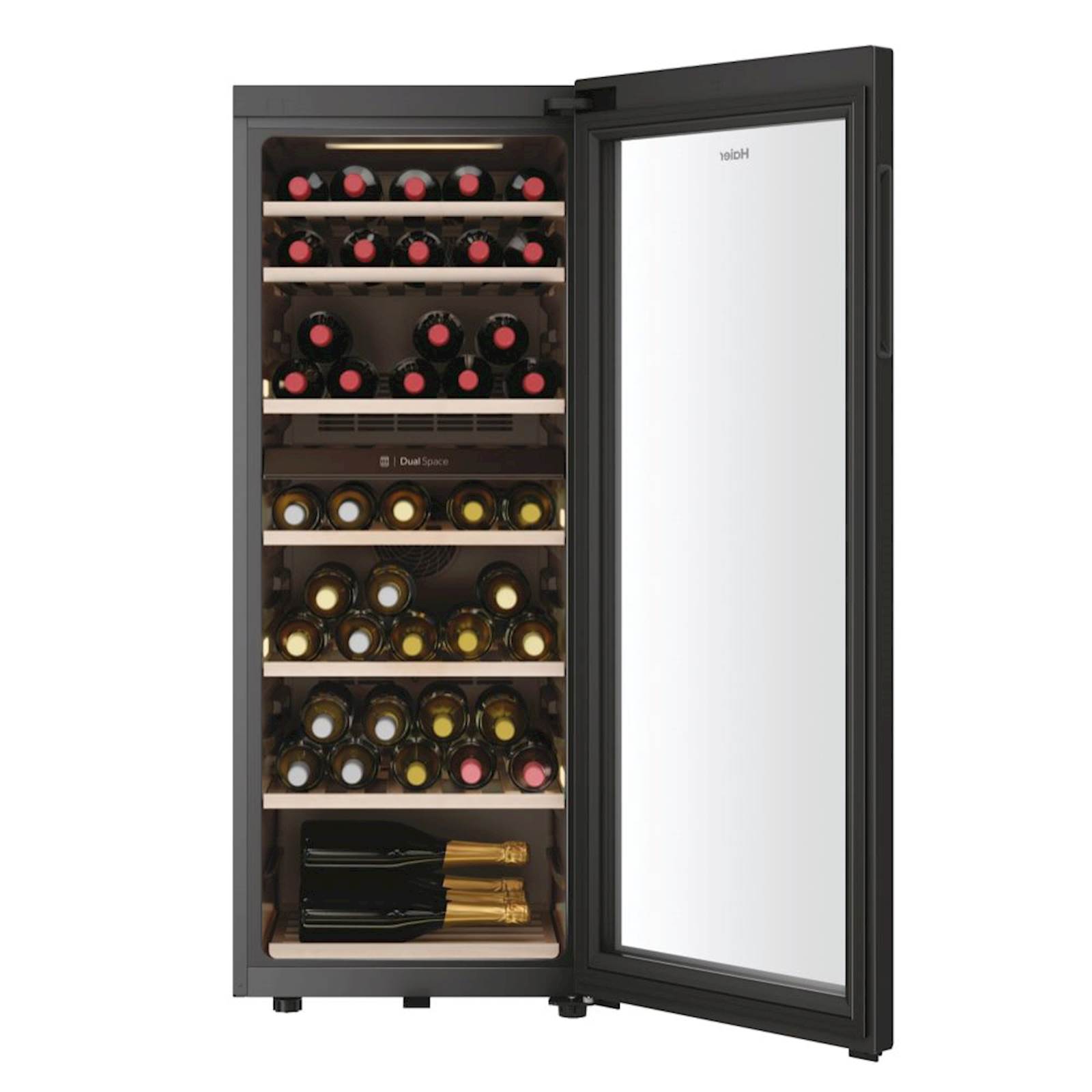 Vinska vitrina HAIER HWS77GDAU1, 77 st., 127 cm - slika 3