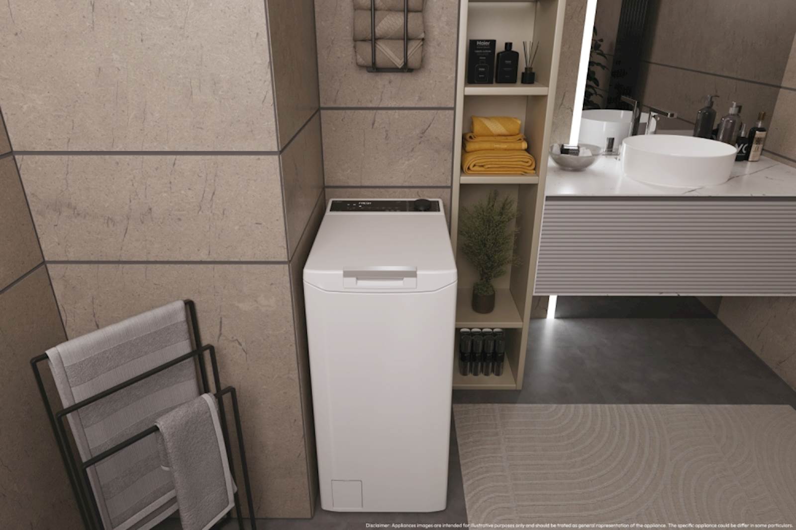 Pralni stroj HAIER THASN286TM5-S, TOP LOADER, A, 8kg - slika 6