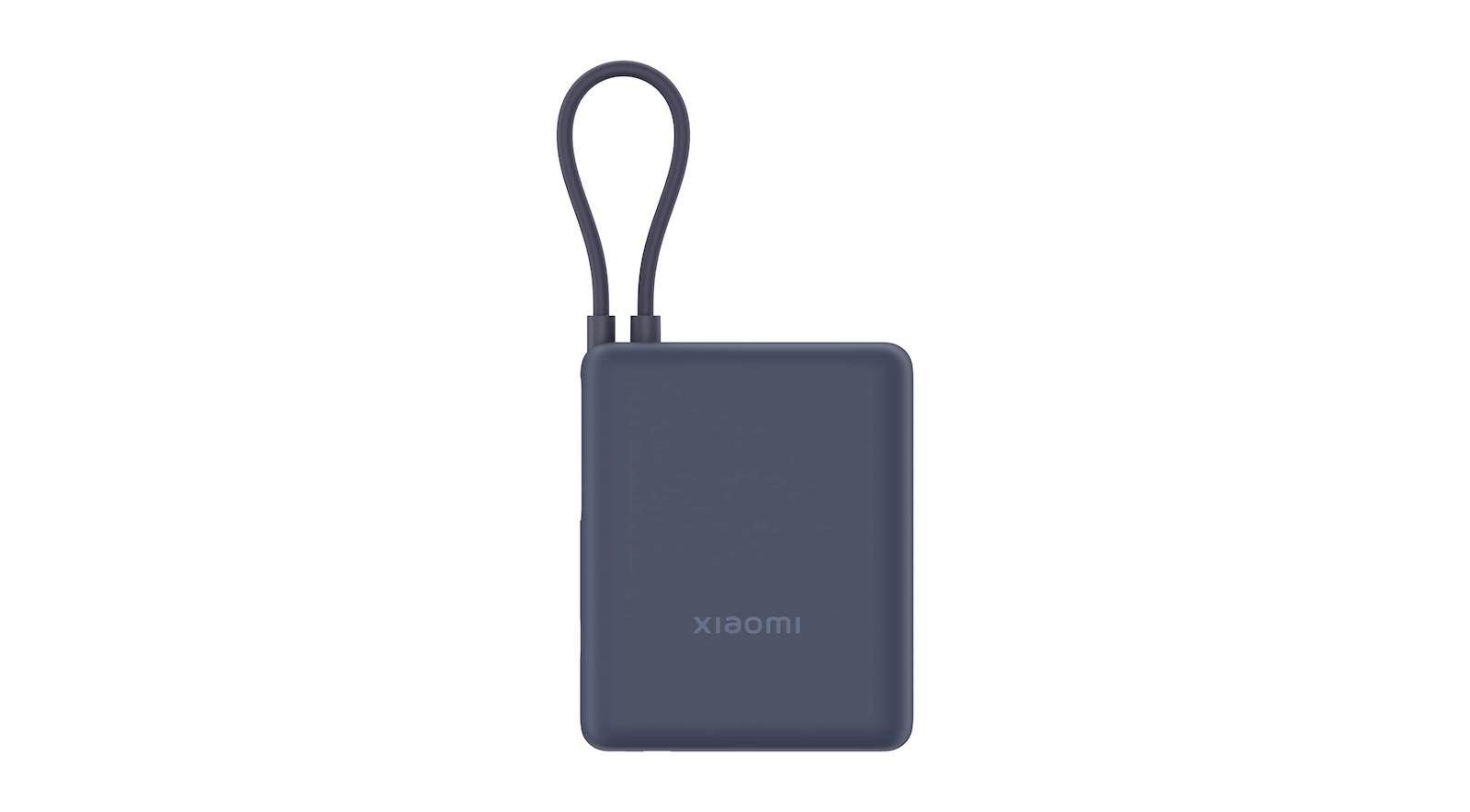 Xiaomi 33W Power Bank 10000 mAh Moder, 1x USB-A, 1x USB-C, integriran kabel USB-C