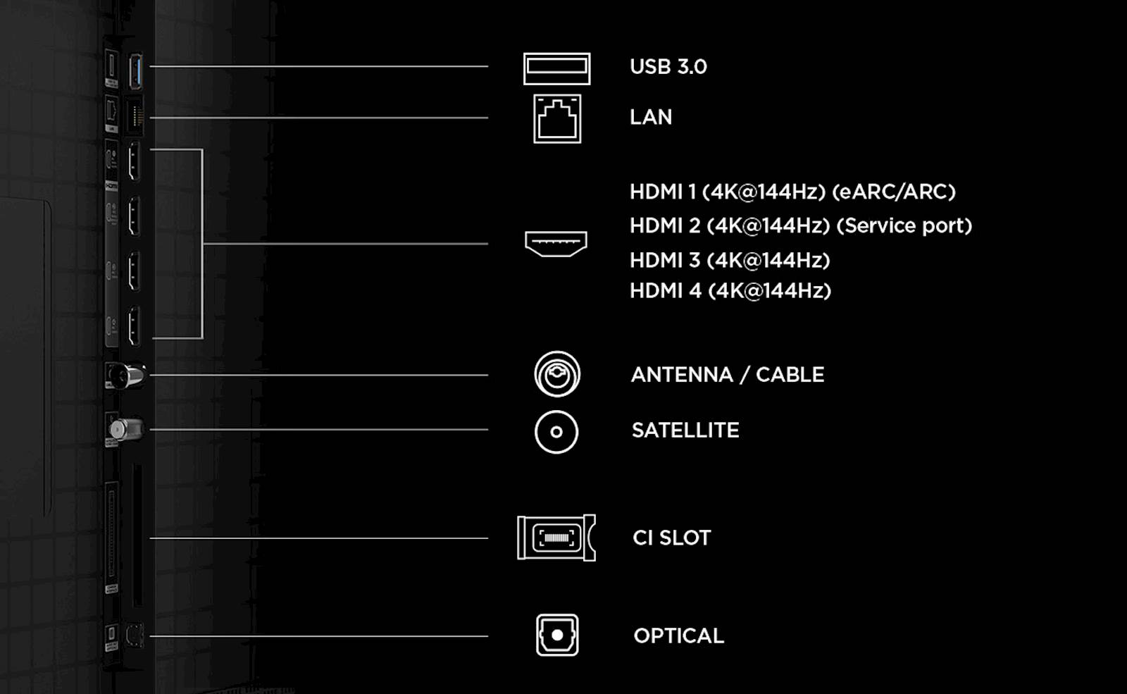 TCL 85 PREMIUM SQD-Mini LED TV 85C8L - slika 3