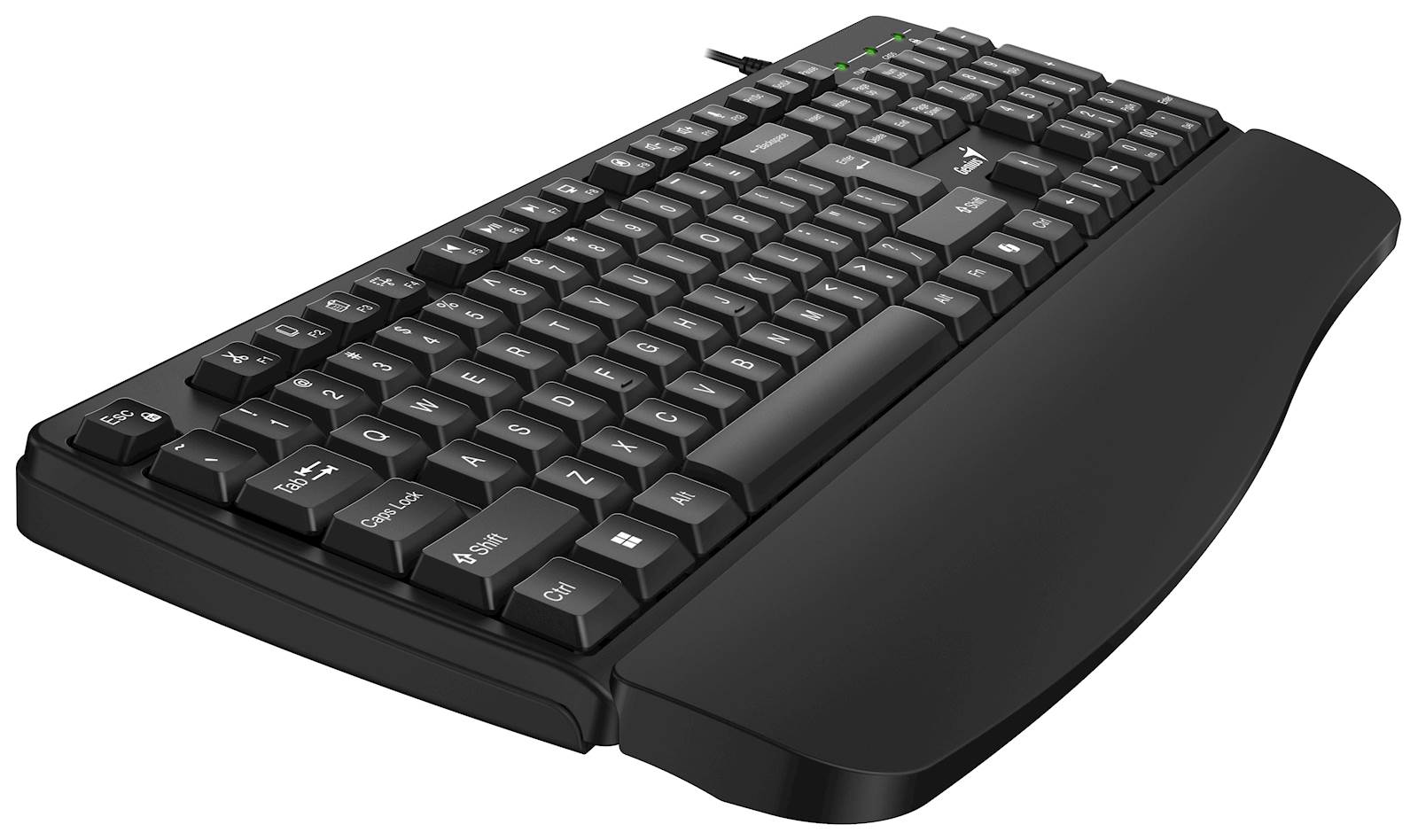 Tipkovnica Genius KB-123,PR,AI,BLK,SER,USB - slika 5