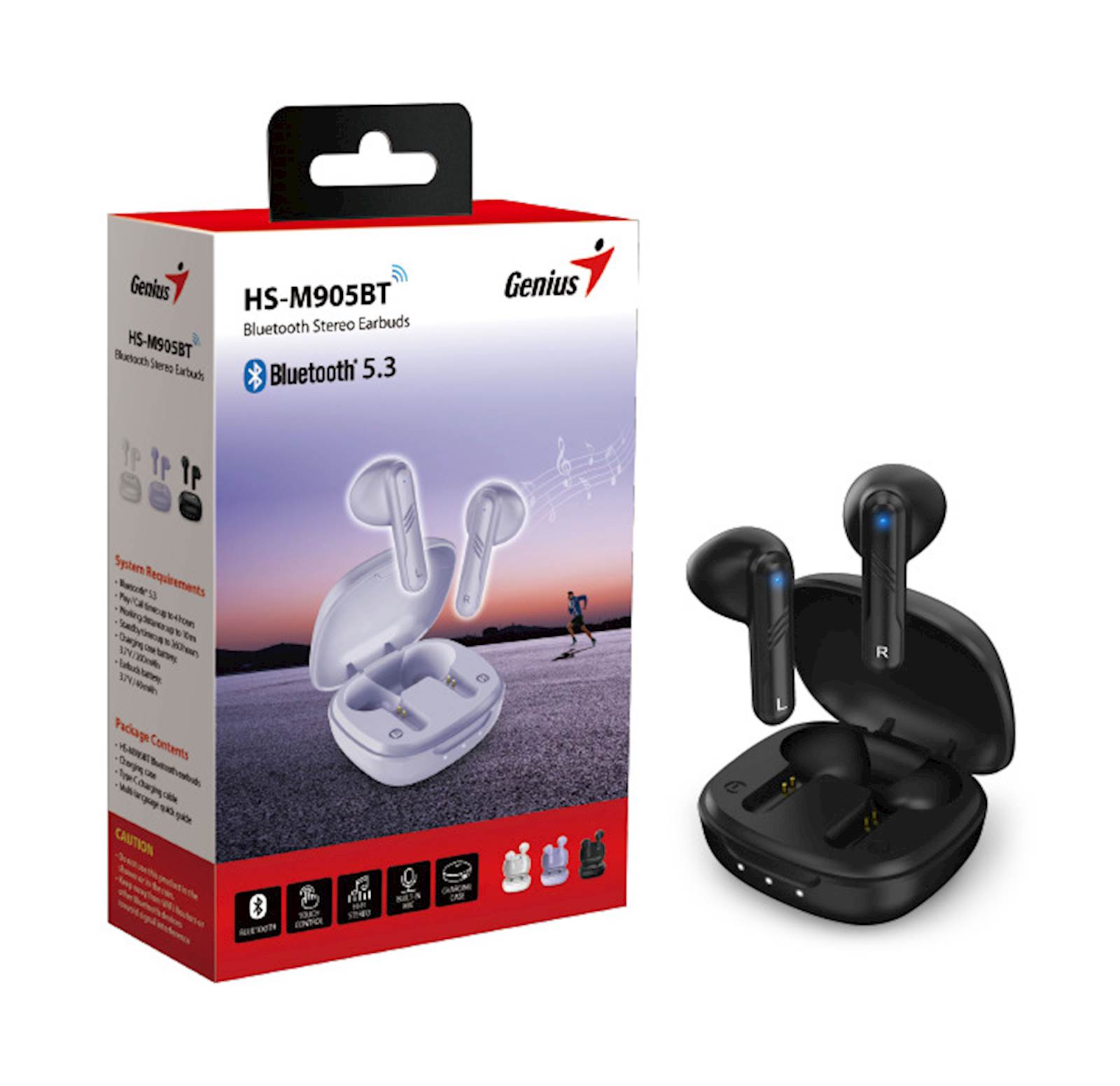 Slušalke Genius Bluetooth HS-M905BT,črne - slika 5