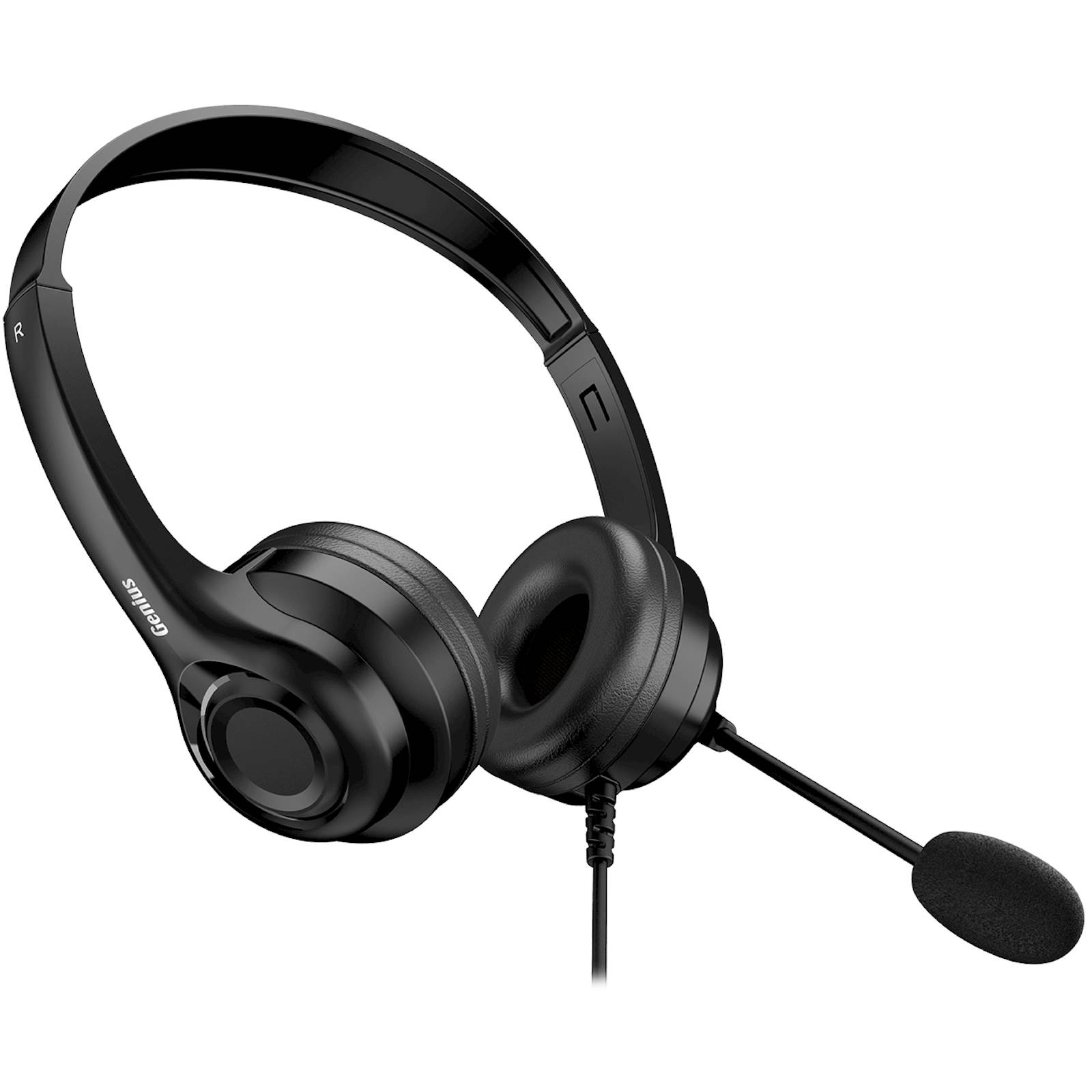 Slušalke Genius HS-235U AI,Black,USB A+C - slika 6