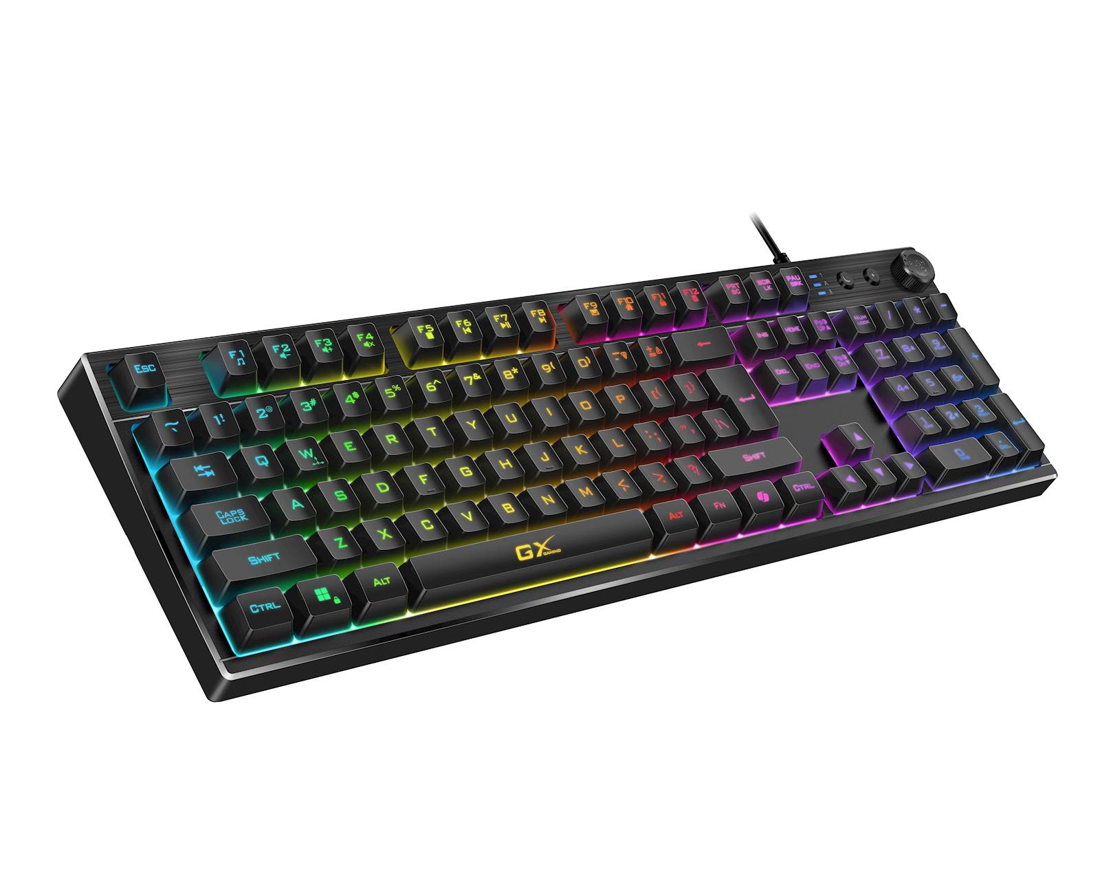 Tipkovnica Genius Gaming Scorpion K7 Plus,AI,BLK,SER,USB - slika 3