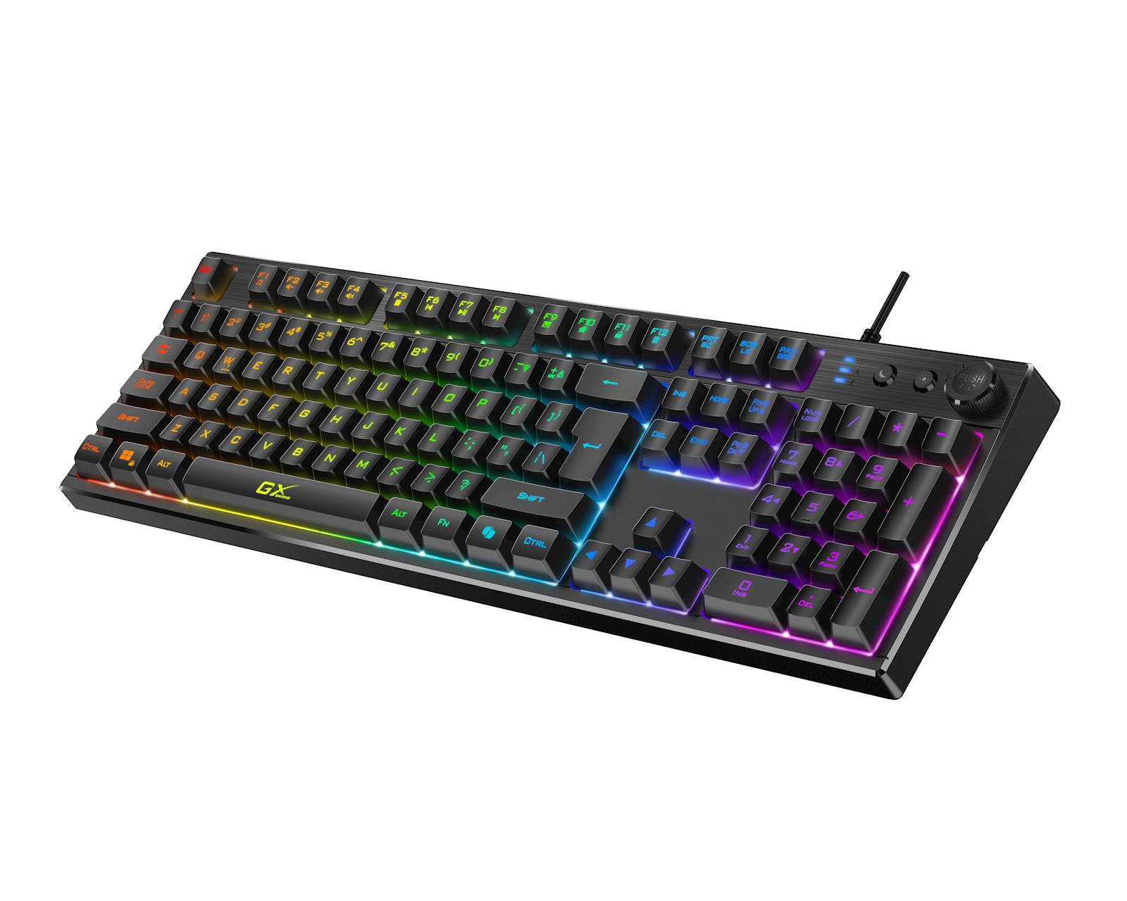 Tipkovnica Genius Gaming Scorpion K7 Plus,AI,BLK,SER,USB - slika 4