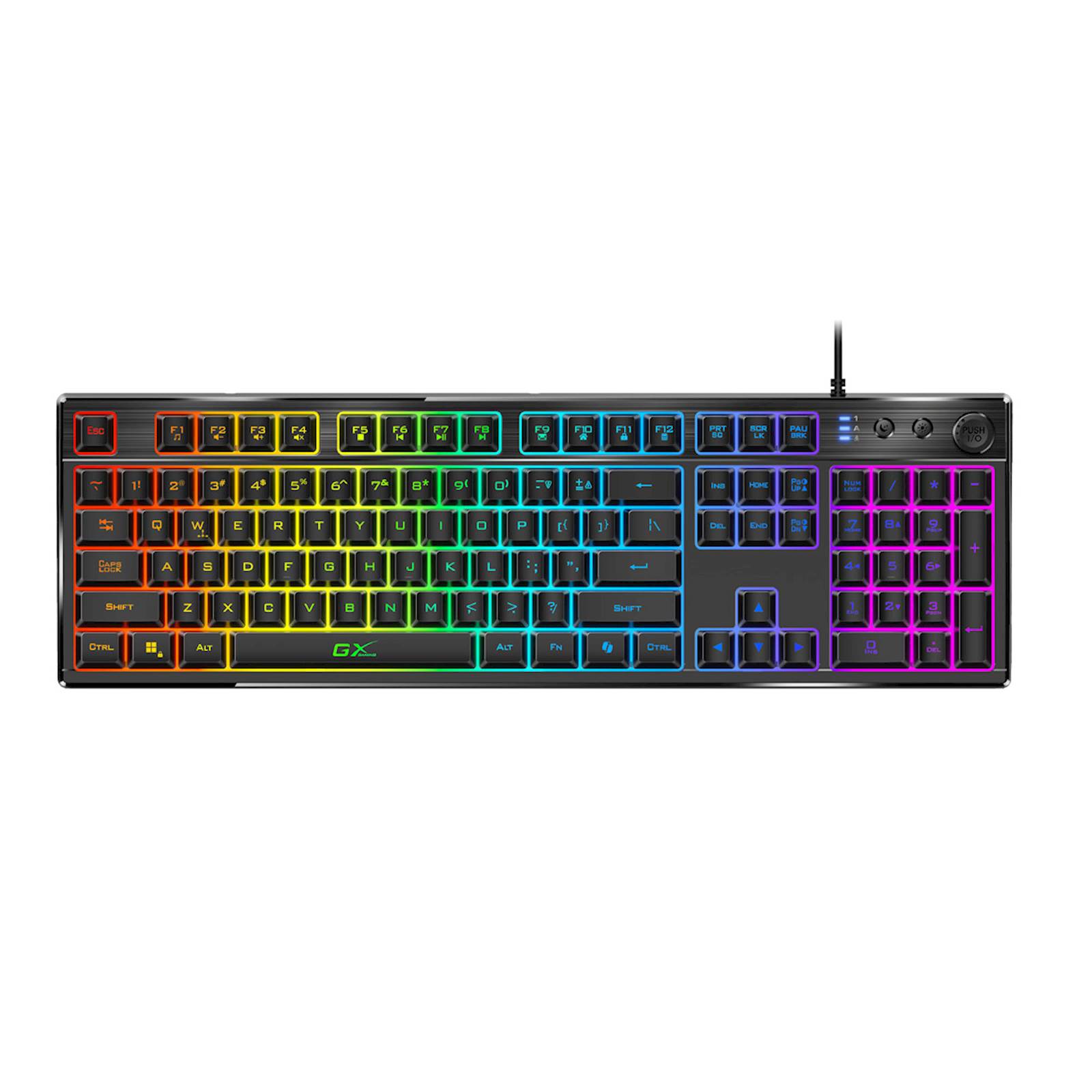 Tipkovnica Genius Gaming Scorpion K7 Plus,AI,BLK,SER,USB - slika 5