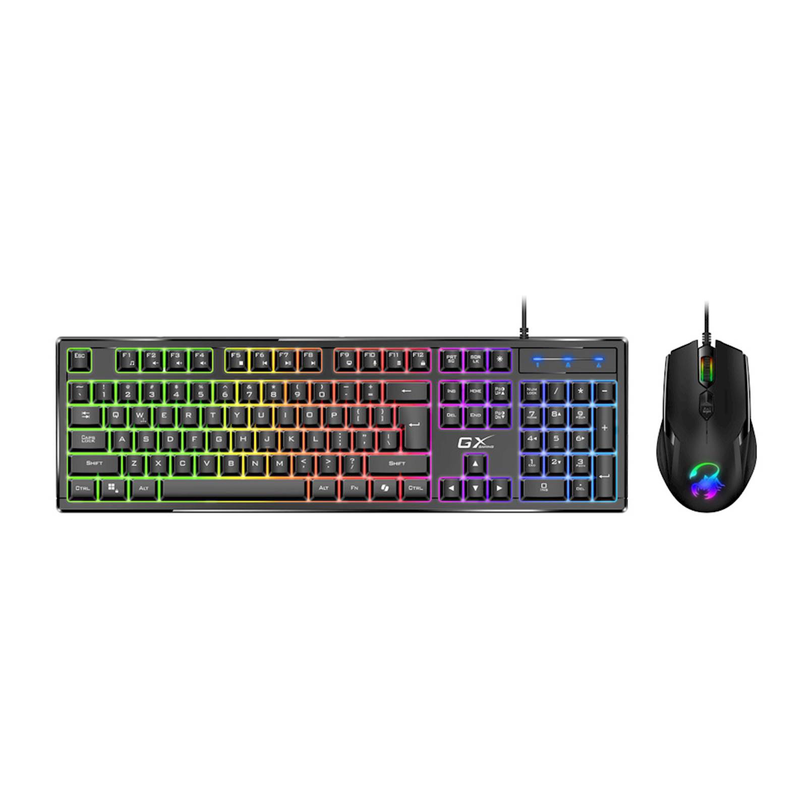 Miška + tipkovnica Genius Gaming Scorpion KM-GX6,BLK,SER,USB