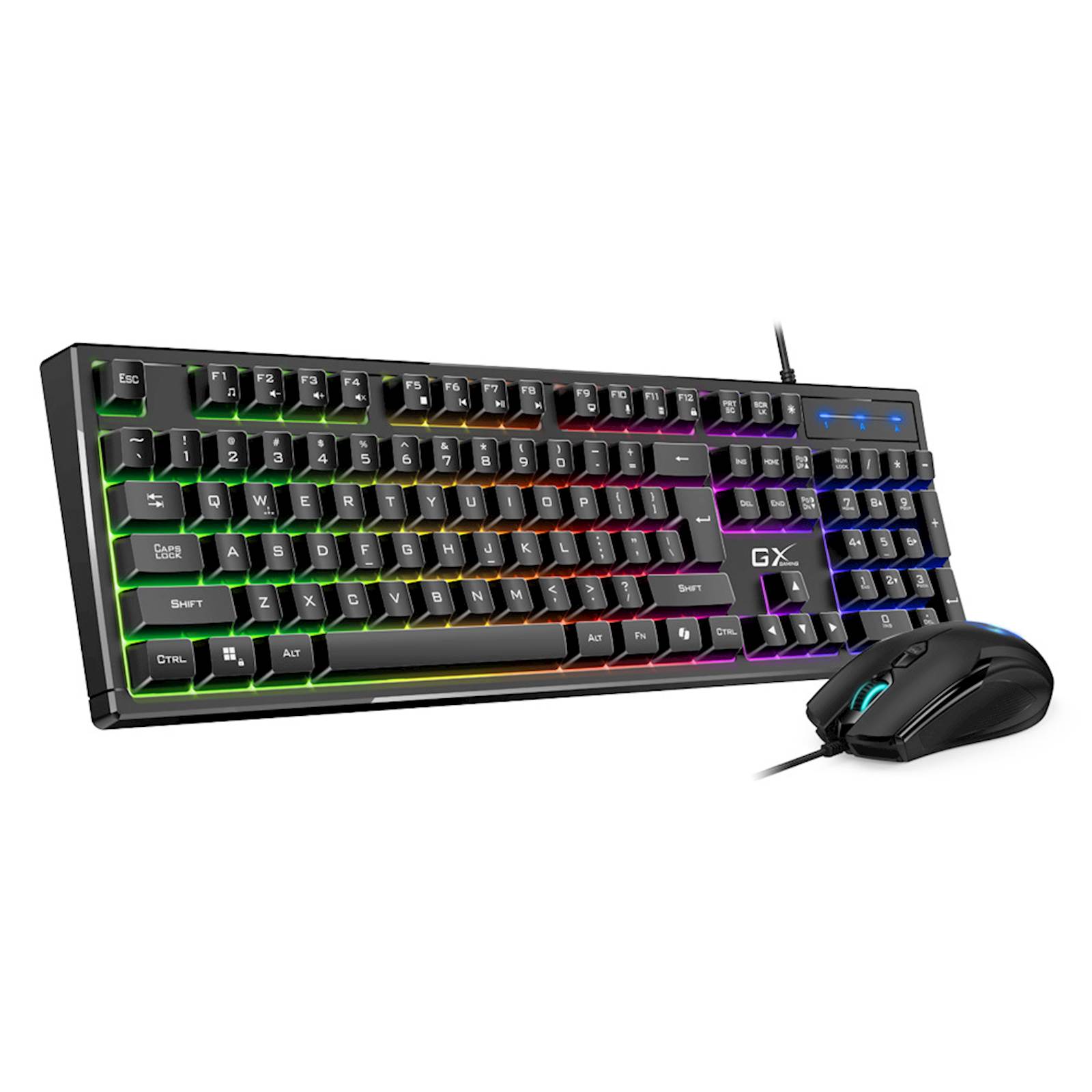 Miška + tipkovnica Genius Gaming Scorpion KM-GX6,BLK,SER,USB - slika 3