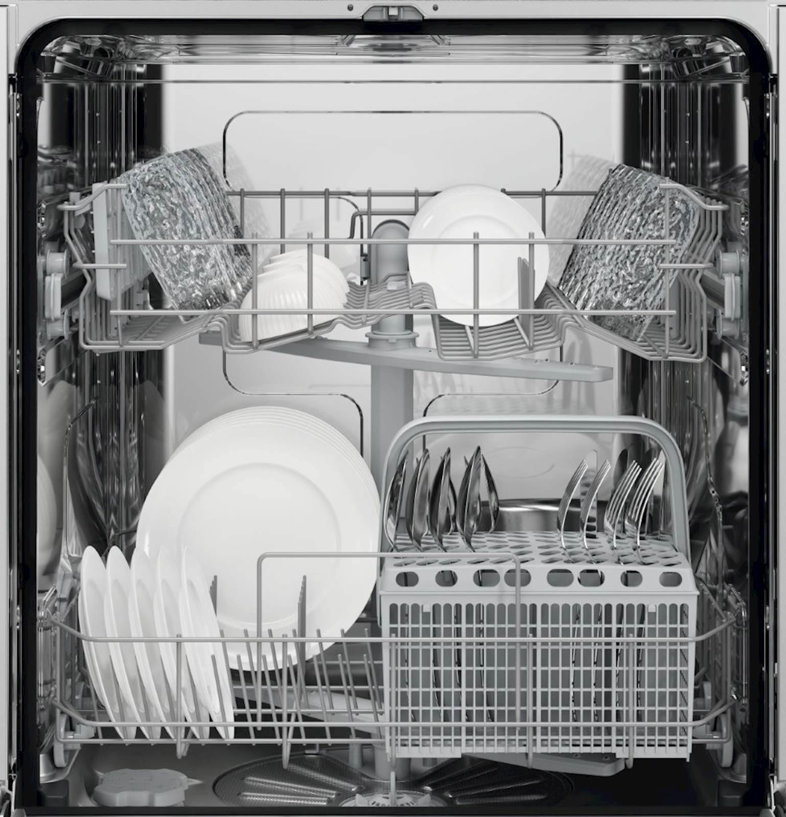 Pomivalni stroj Electrolux E52SE100SW, bel - slika 3
