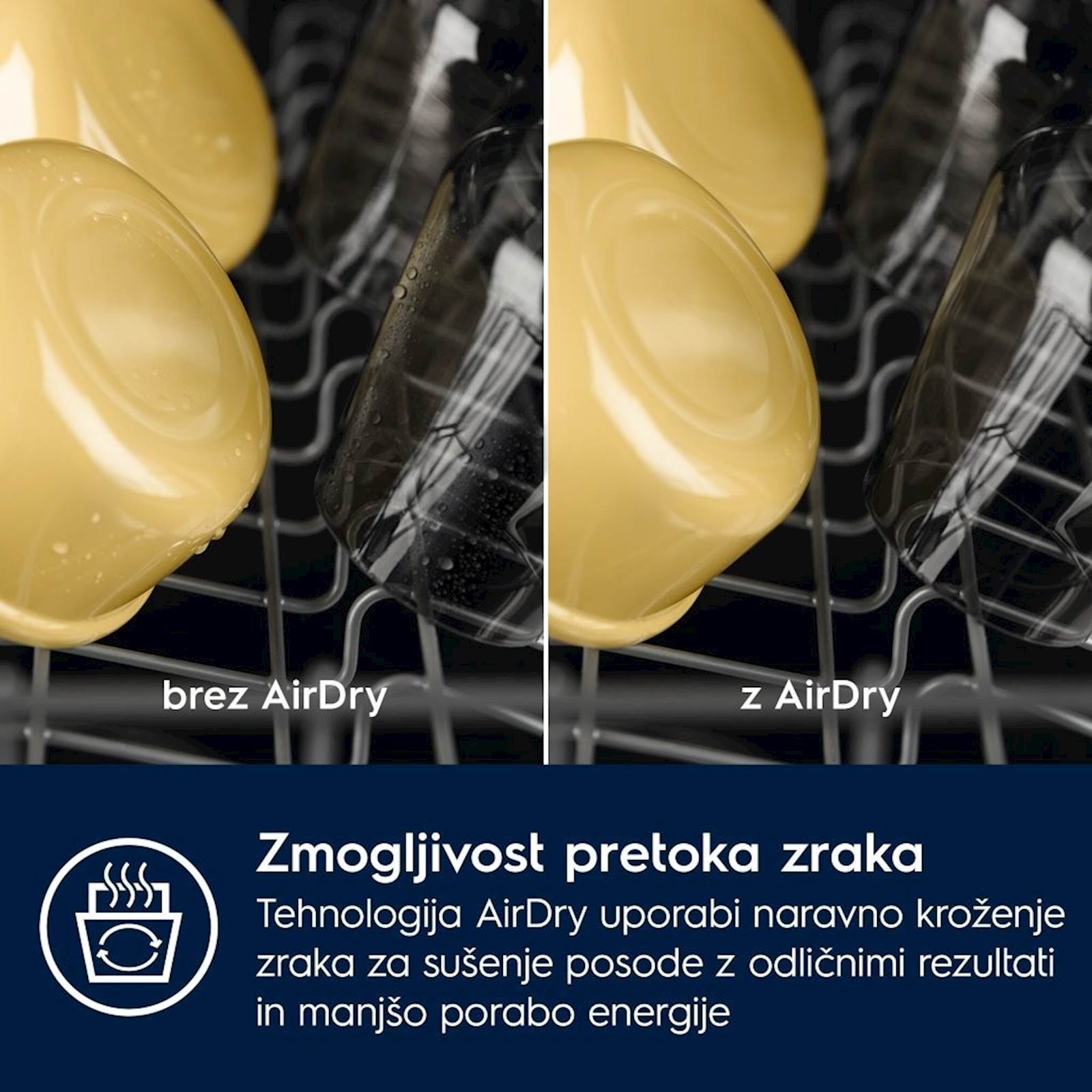 Pomivalni stroj Electrolux E52SE100SW, bel - slika 5