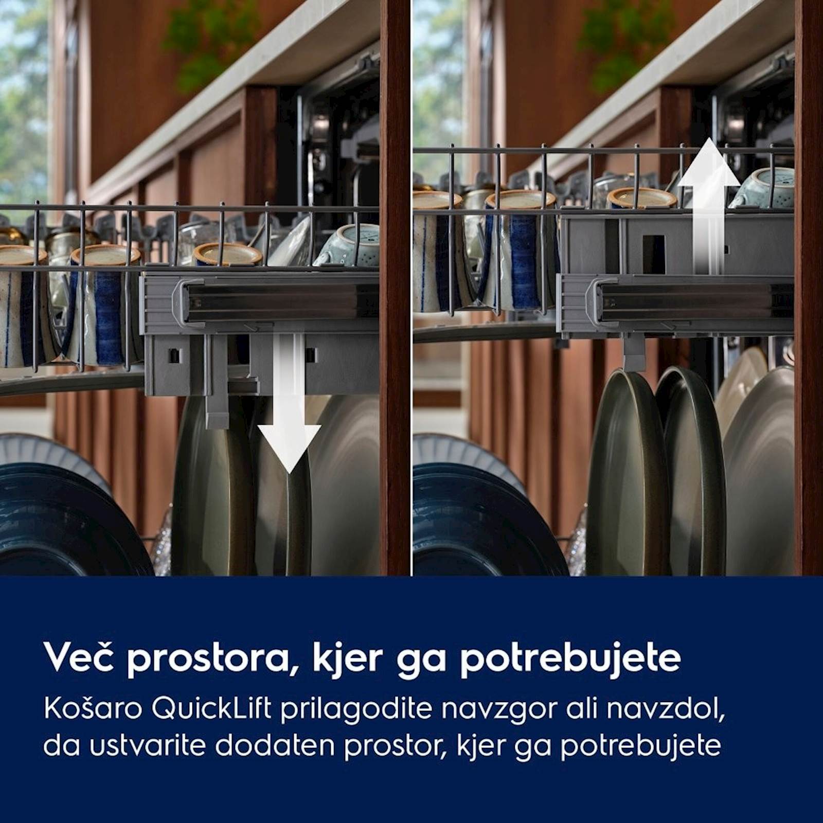 Pomivalni stroj Electrolux E52SE100SW, bel - slika 8