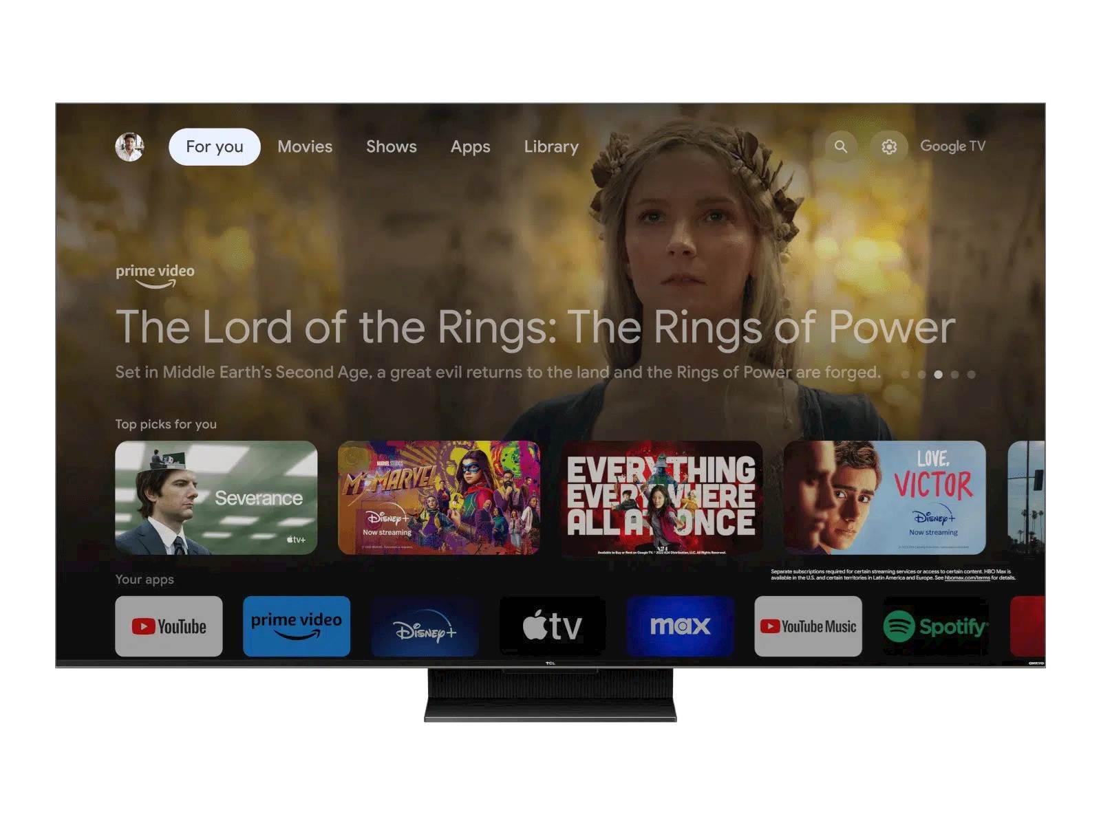 Mini LED QLED TV TCL 85C805 - slika 5