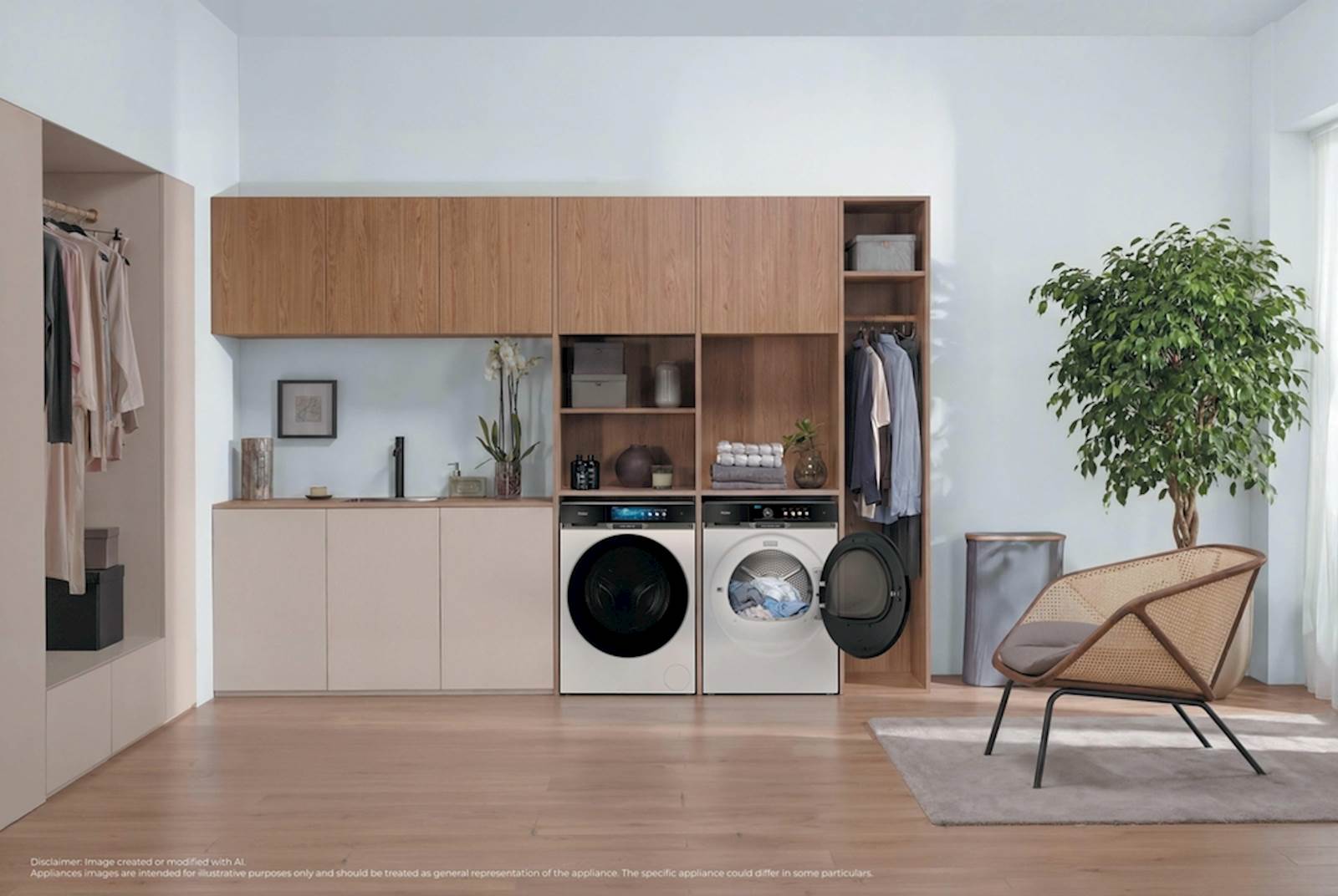 Pralni stroj HAIER HW100-BD14611U1S, 10 kg, A-40% - slika 5